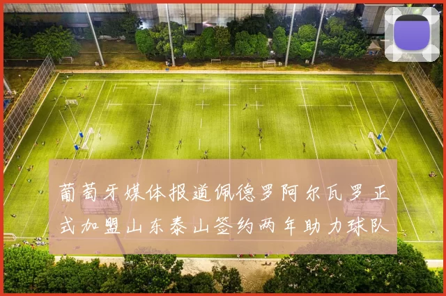 葡萄牙媒体报道佩德罗阿尔瓦罗正式加盟山东泰山签约两年助力球队发展